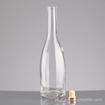 Preço único frasco de vidro